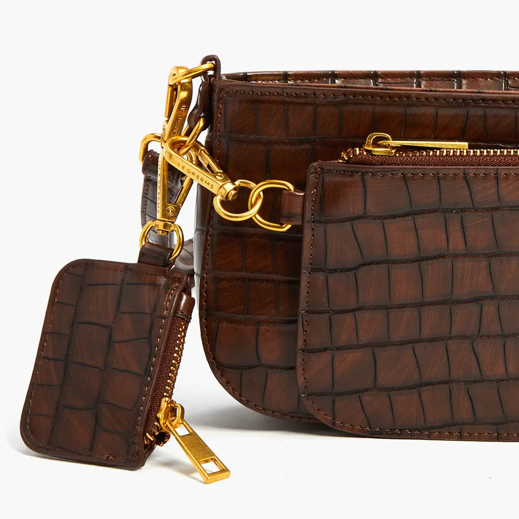 Vegan Croc Crossbody