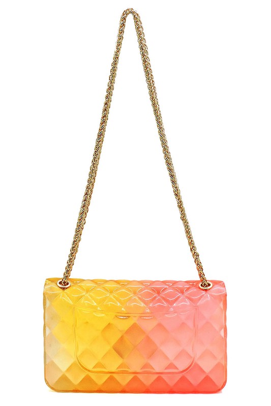 Ombre Jelly Shoulder Bag