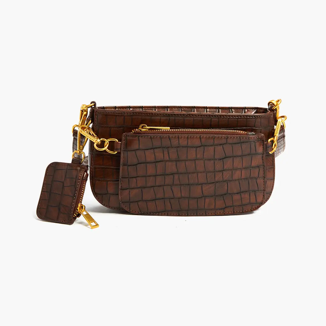 Vegan Croc Crossbody