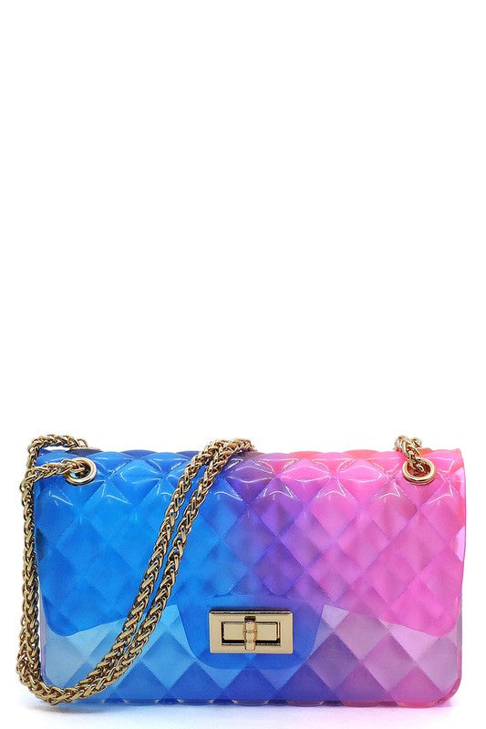 Ombre Jelly Shoulder Bag