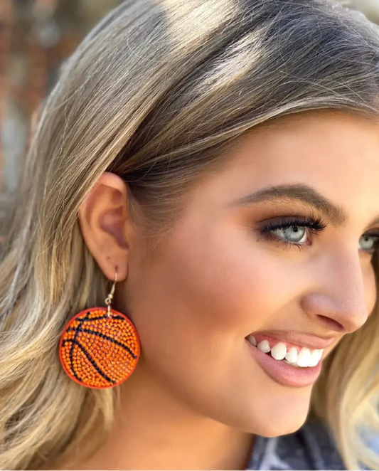 basketball earring