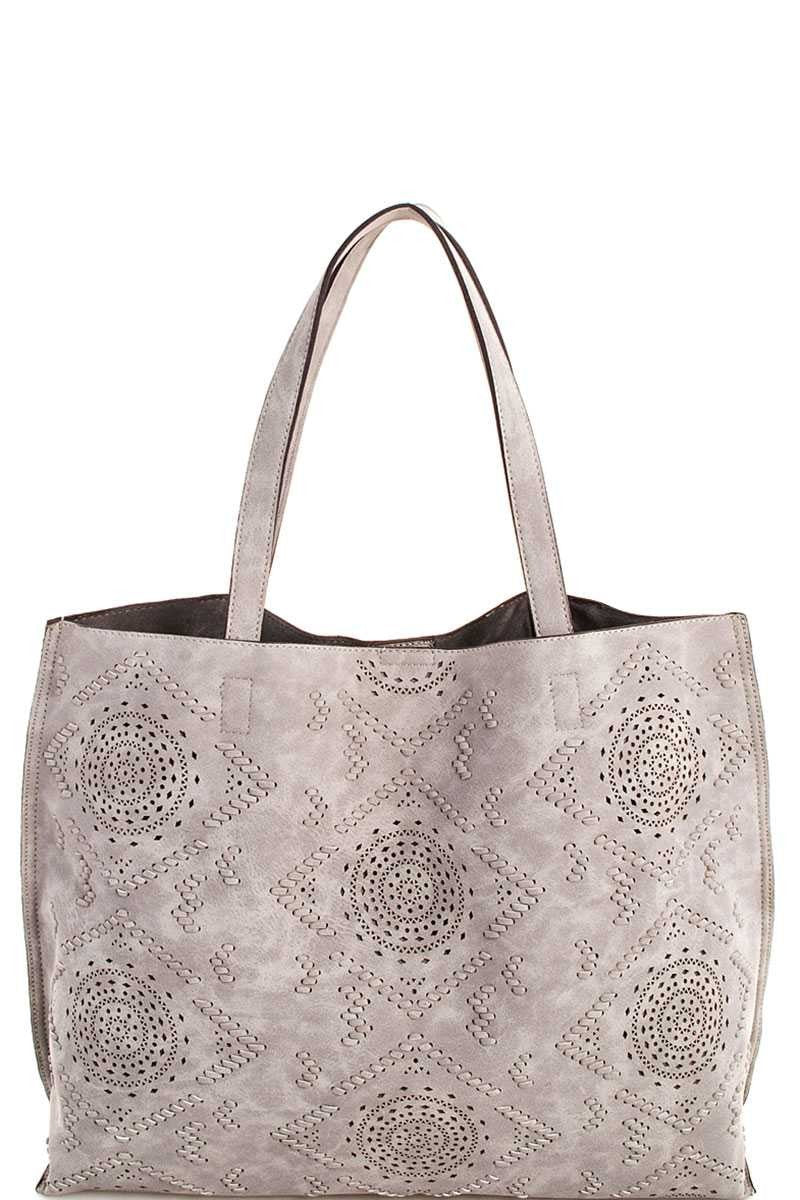 Textured Tote