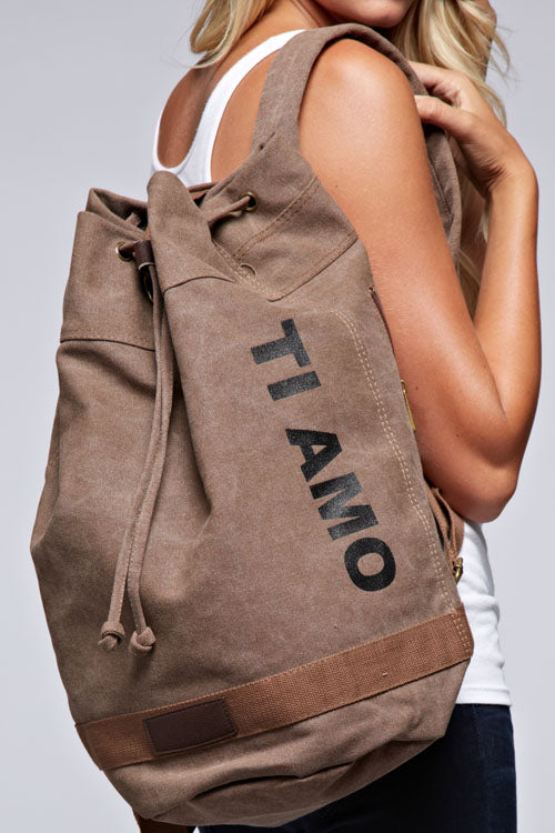 Ti Amo Backpack