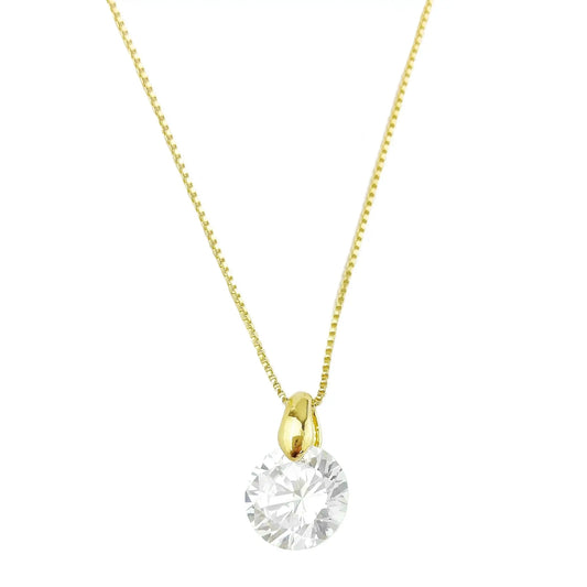 18KGL Cz necklace